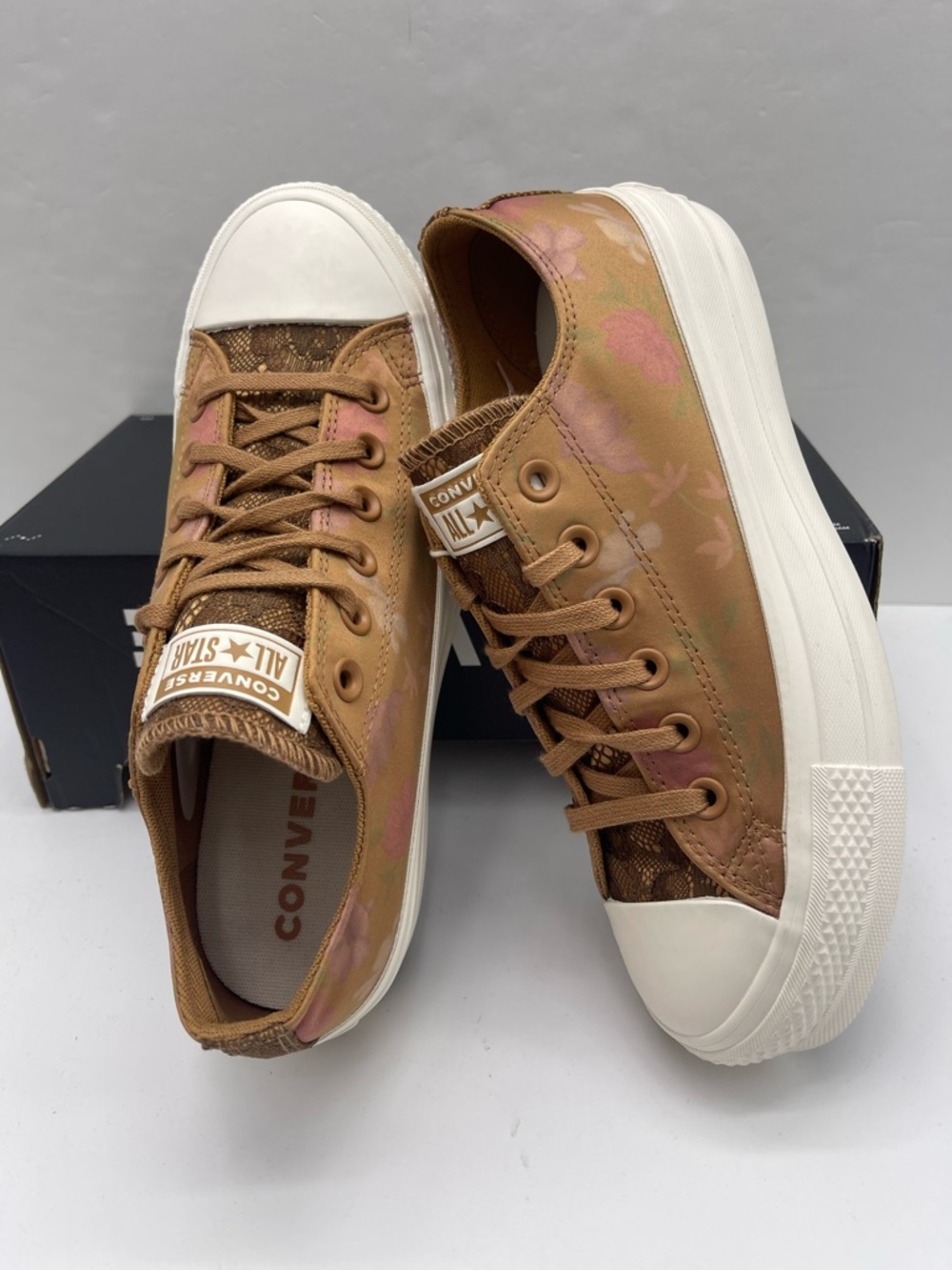 Converse CTAS Lift Ox Platform Sneakers Incensed Egret Grounded A17486F Low Top - Picture 13 of 16